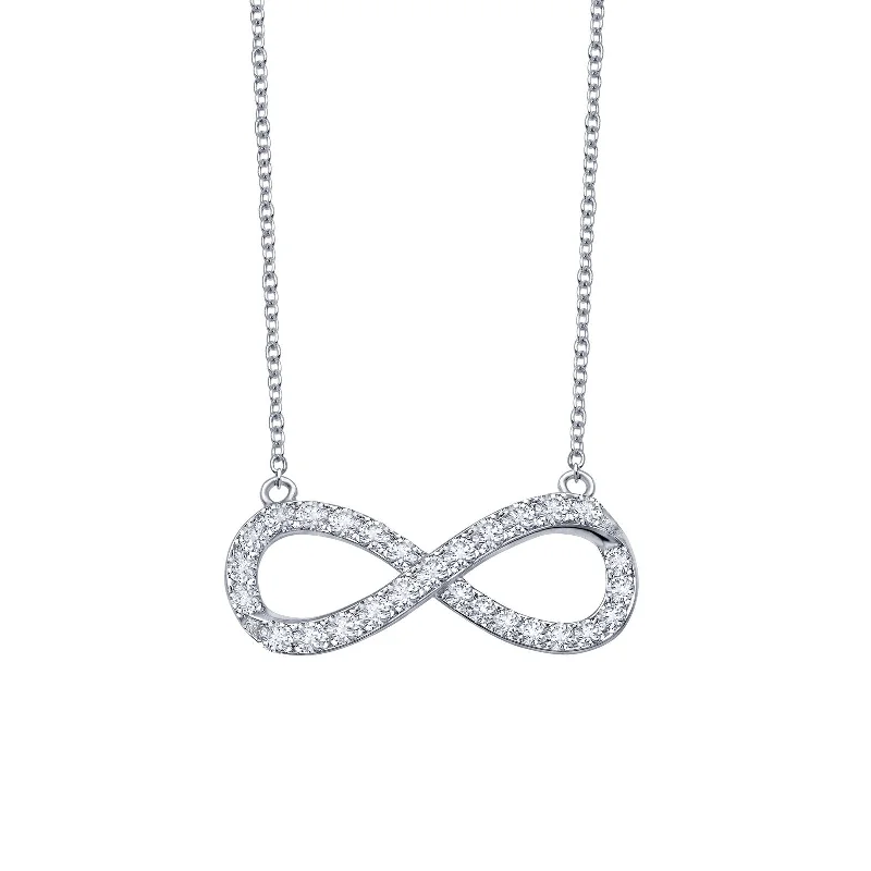 Cosmic charm necklaces-Lafonn Classic Diamond Necklace N2011CLP18