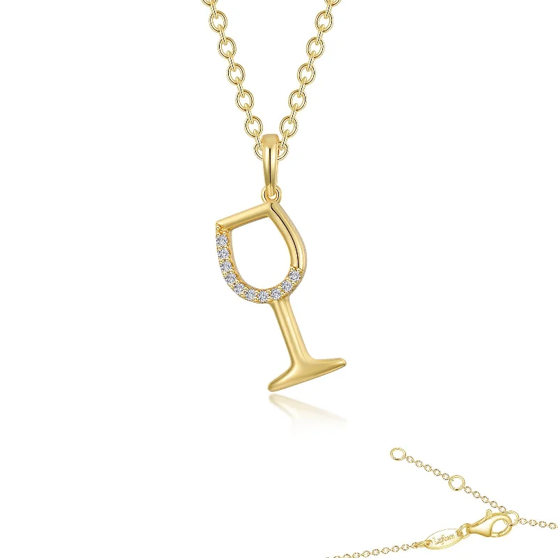 Bold cross necklaces-Lafonn Classic Diamond Necklace P0312CLG20