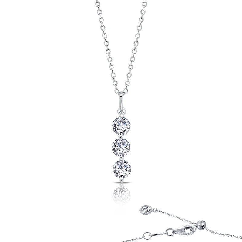 Baroque pearl necklaces-Lafonn Classic Diamond Necklace P0247CLP20