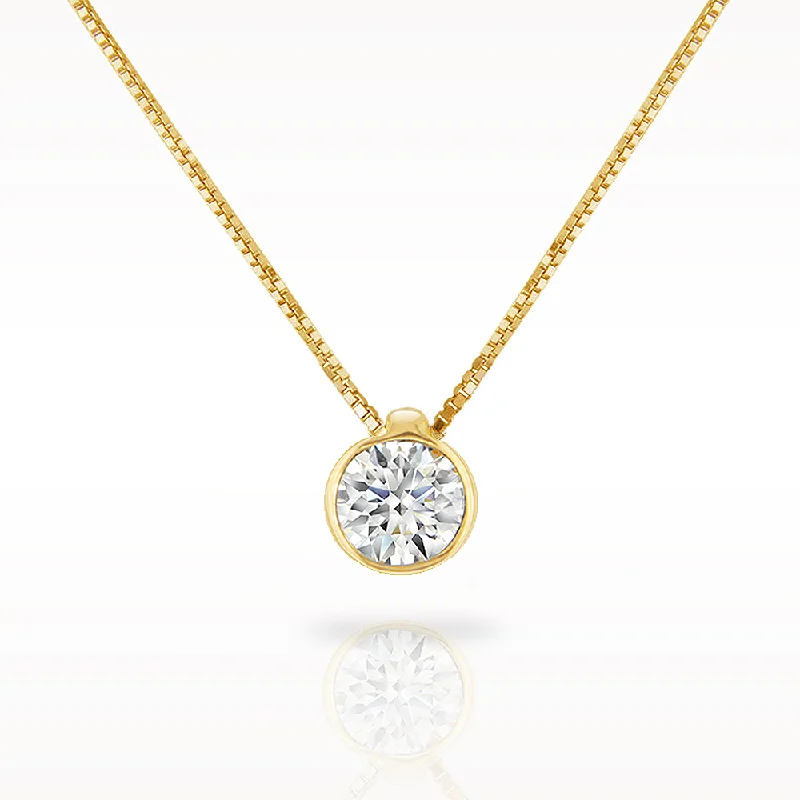 Layered chain necklaces-Love Diamonds 0.25ct Diamond Yellow Gold Necklace