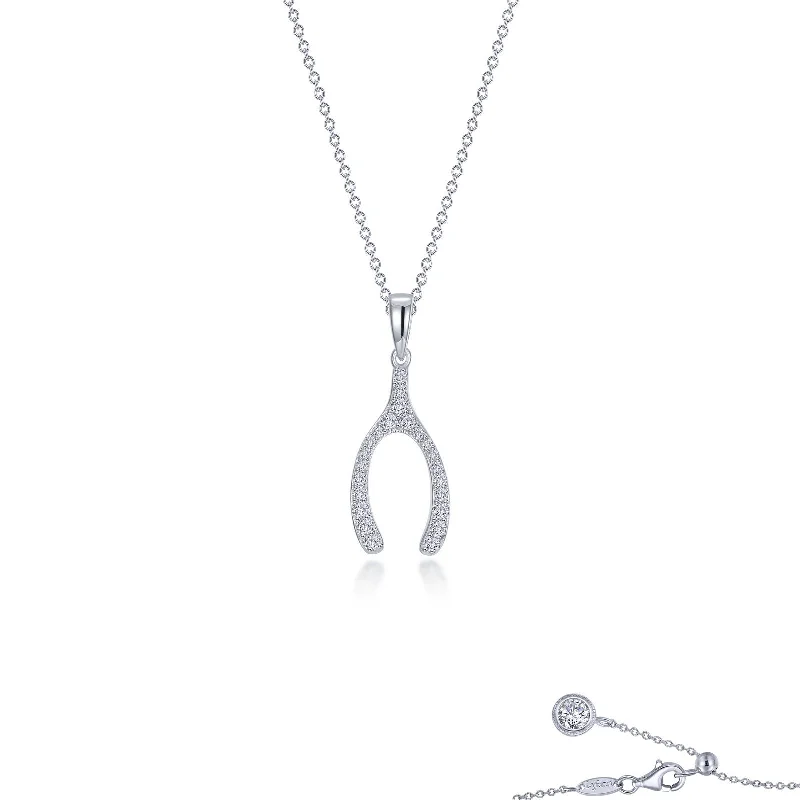 Pure gloss necklaces-Lafonn Classic Diamond Necklace P0290CLP20