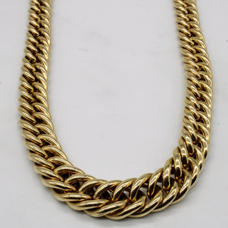 Half moon necklaces-Italian 14k Yellow Gold Necklace | 16" |