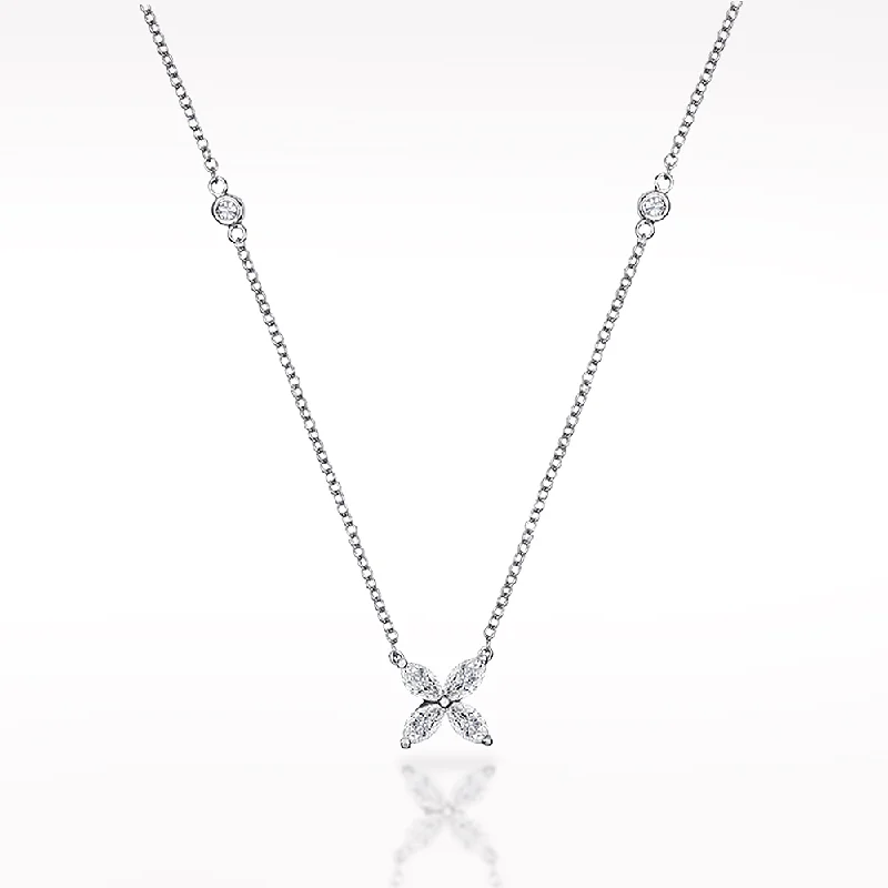 Cosmic charm necklaces-Kisses 0.62ct Diamond Necklace