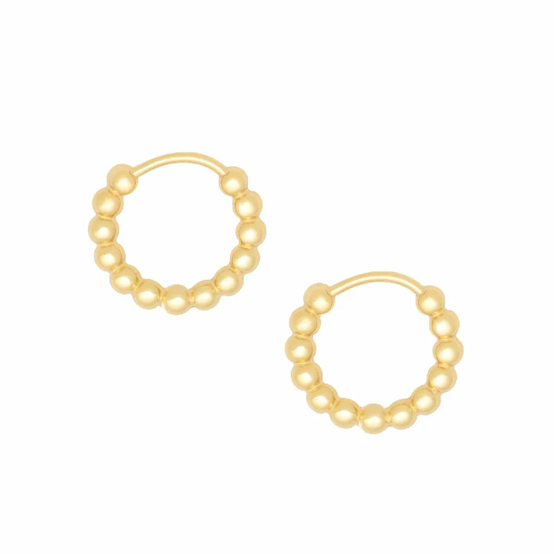 Heavy hoop earrings-Daydream Hoop Earrings