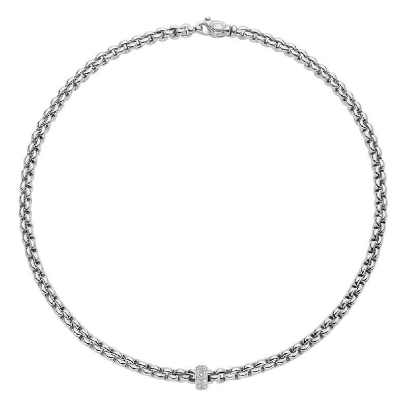 Lunar star necklaces-FOPE Eka Necklace with Diamonds