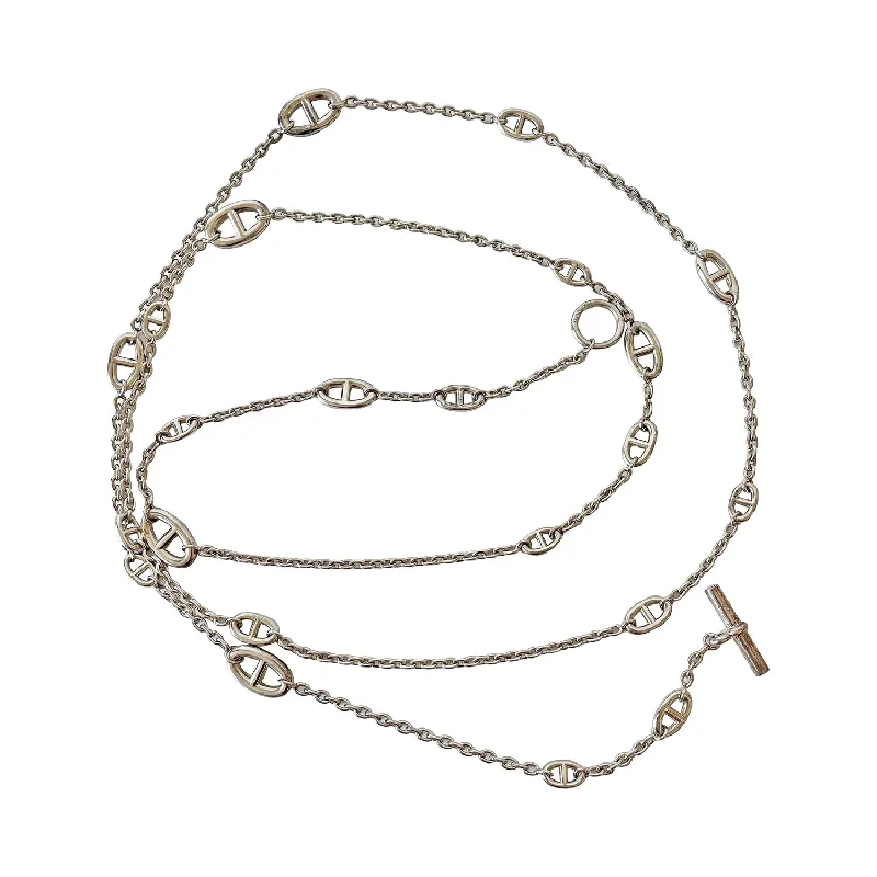 Cotton cord necklaces-Hermès Farandole Chaine D'Ancre Necklace