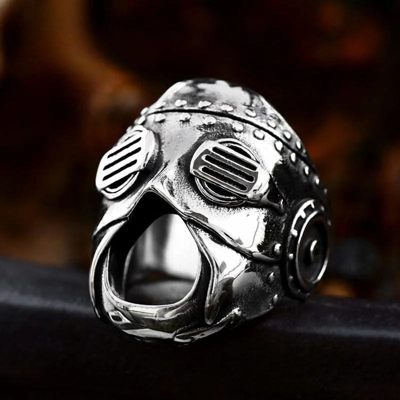 Hand-shiny rings-Men's Punk Skeleton Ring