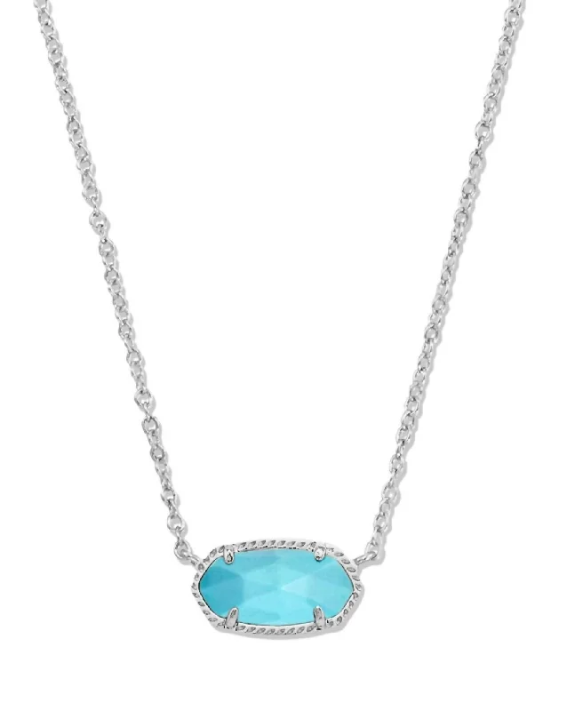 Ruby pendant necklaces-Women's Elisa Pendant Necklace In Turquoise