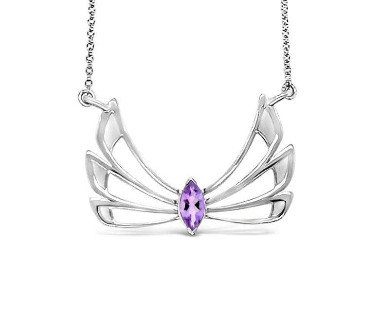 Topaz necklaces-Tecna Wings Necklace **BACK-ORDER**