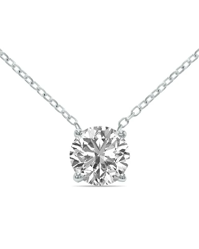 Full bib necklaces-14K 0.75 ct. tw. Lab Grown Diamond Necklace