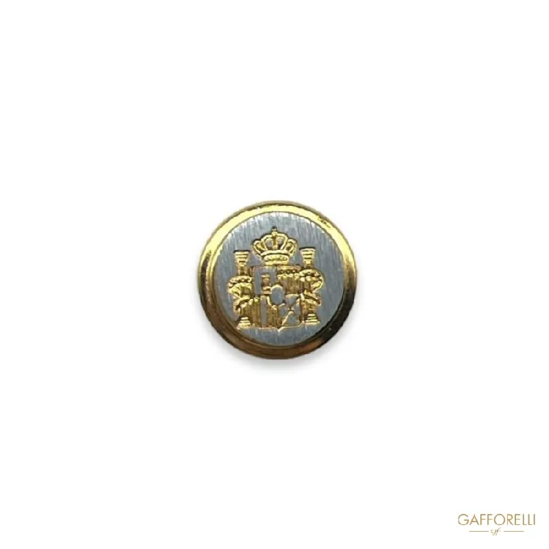 Coat of Arms Brooch U425 - Gafforelli Srl