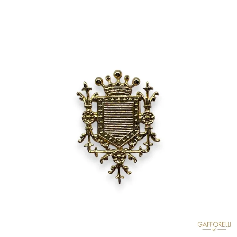 Coat of Arms Brooch U550 - Gafforelli Srl