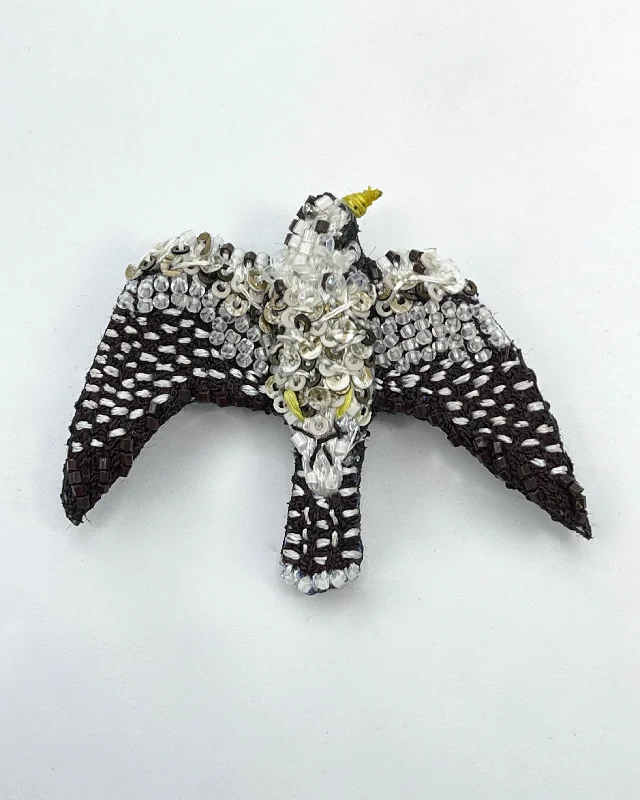 Duck Hawk Brooch