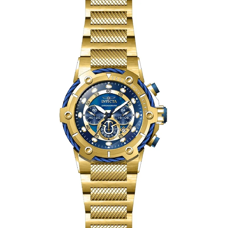 Worn style watches-Invicta Men's 26812 Bolt Gold-Tone Stainless Steel Watch