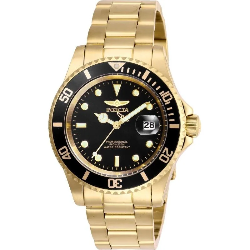 Sport waterproof watches-Invicta Men's 26975 Pro Diver Gold-Tone Stainless Steel Watch