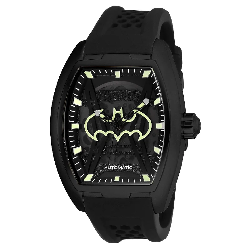 Spinel face watches-Invicta Men's 26976 DC Comics Batman Black Stainless Steel Watch