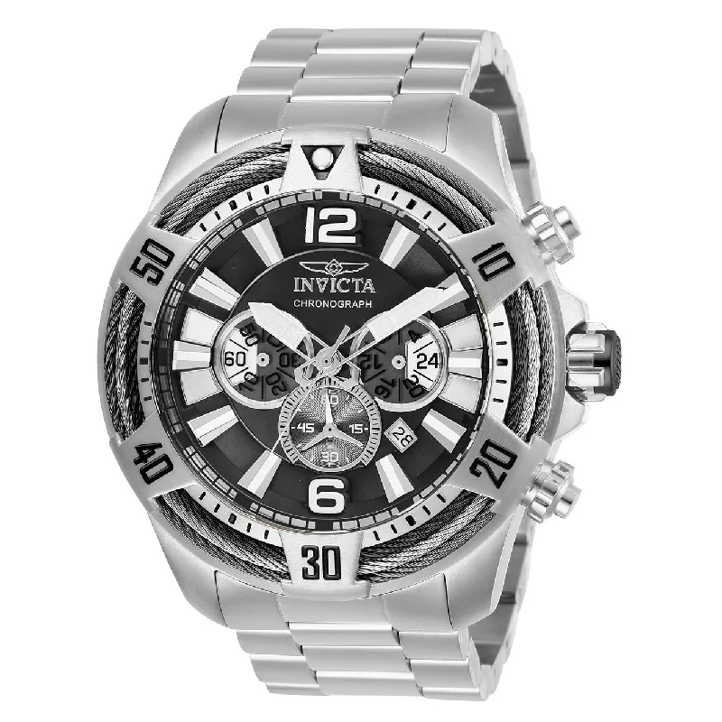 Bold analog watches-Invicta Men's 27265 Bolt Stainless Steel Watch