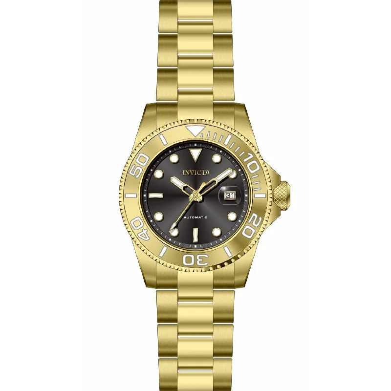 Worn style watches-Invicta Men's 27306 Pro Diver Automatic Gold-Tone Stainless Steel Watch