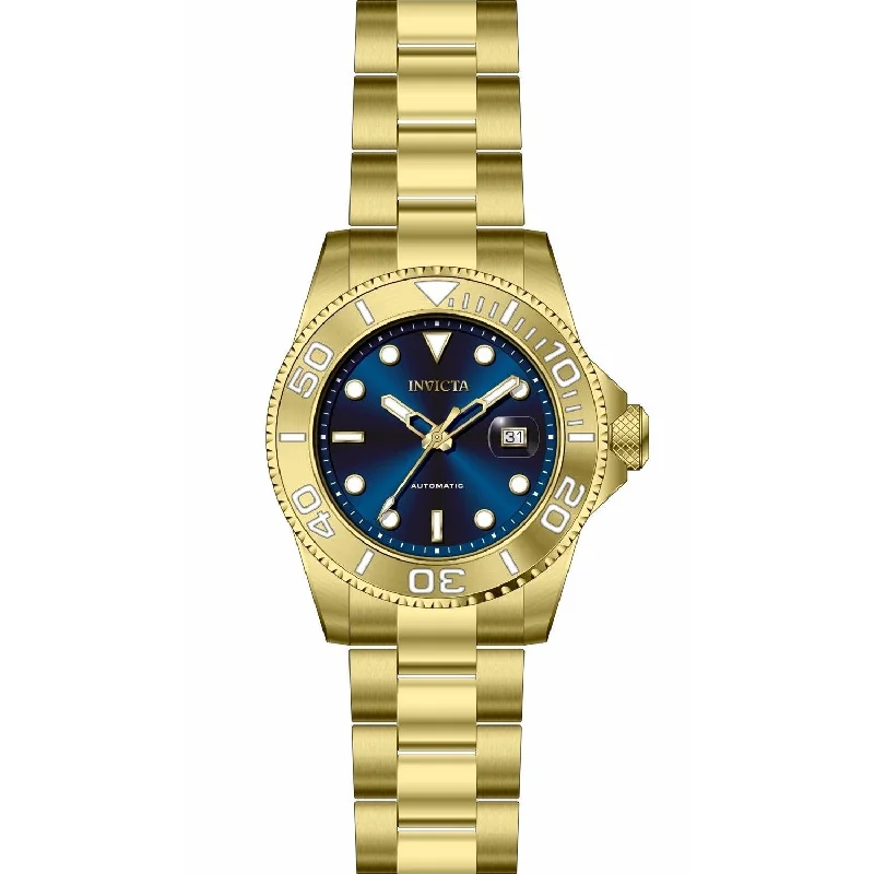 Cedar wood watches-Invicta Men's 27307 Pro Diver Automatic Gold-Tone Stainless Steel Watch