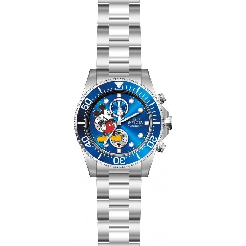 Sport waterproof watches-Invicta Men's 27387 Disney Mickey Mouse Stainless Steel Watch