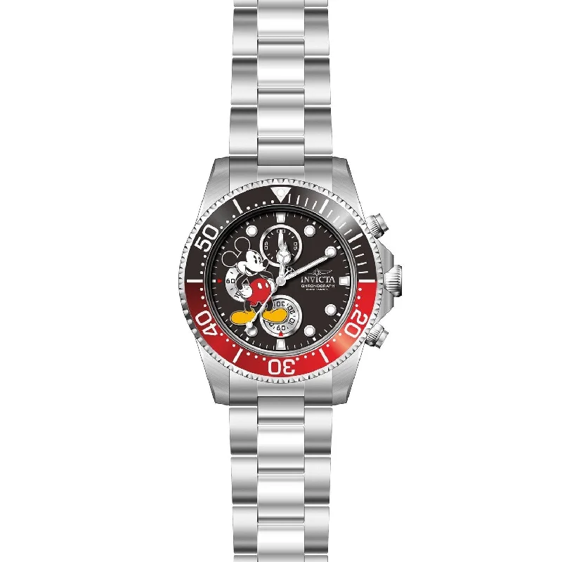 Spinel face watches-Invicta Men's 27388 Disney Mickey Mouse Stainless Steel Watch