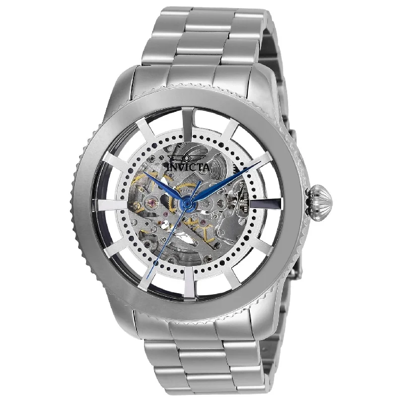 Spinel face watches-Invicta Men's 27550 Objet D Art Stainless Steel Watch