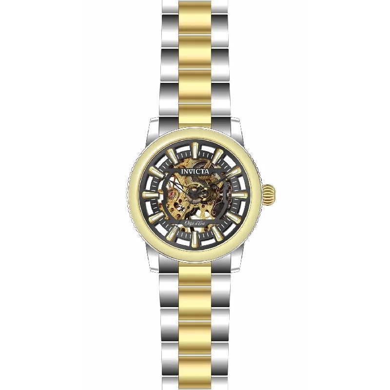 High gloss watches-Invicta Men's 27589 Objet D Art Automatic Stainless Steel Stainless Steel Watch