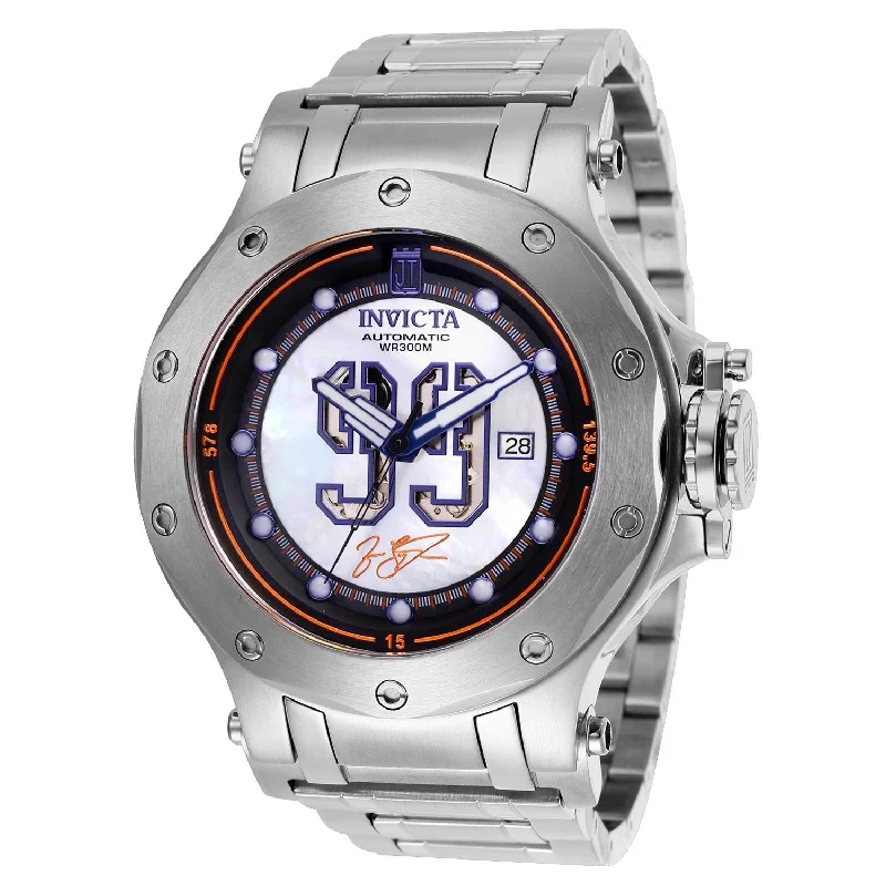 Mesh face watches-Invicta Men's 27603 Jason Taylor Automatic Stainless Steel Watch