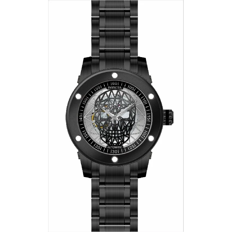 Fine bracelet watches-Invicta Men's 27619 Speedway Black Stainless Steel Watch