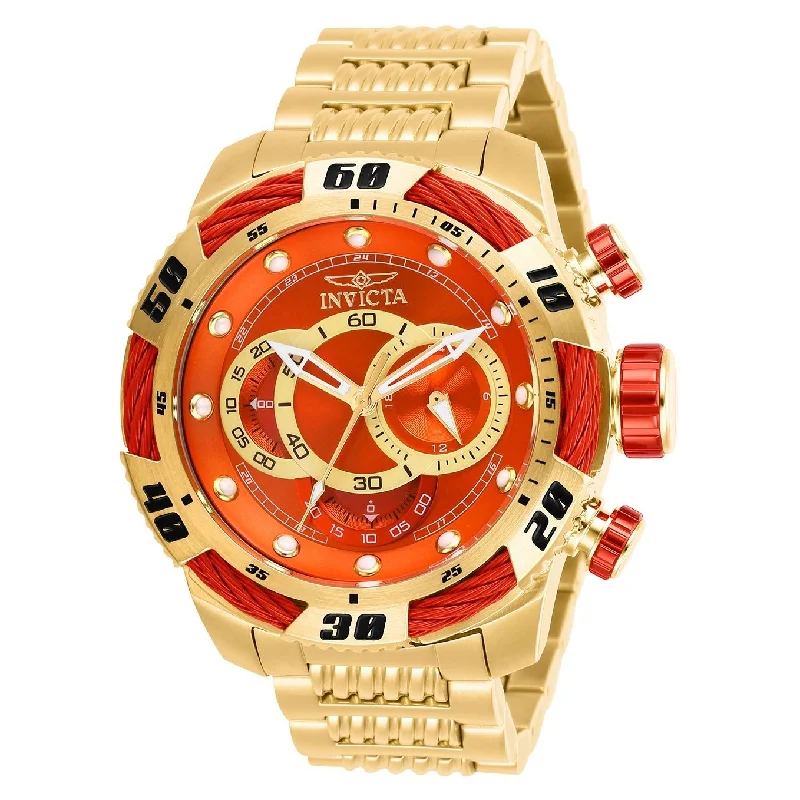 High gloss watches-Invicta Men's 28008 Bolt Gold-Tone Stainless Steel Watch