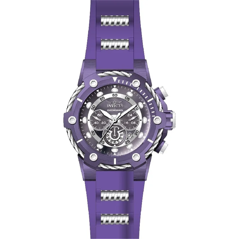 Sport waterproof watches-Invicta Men's 28036 Bolt Purple Silicone Watch