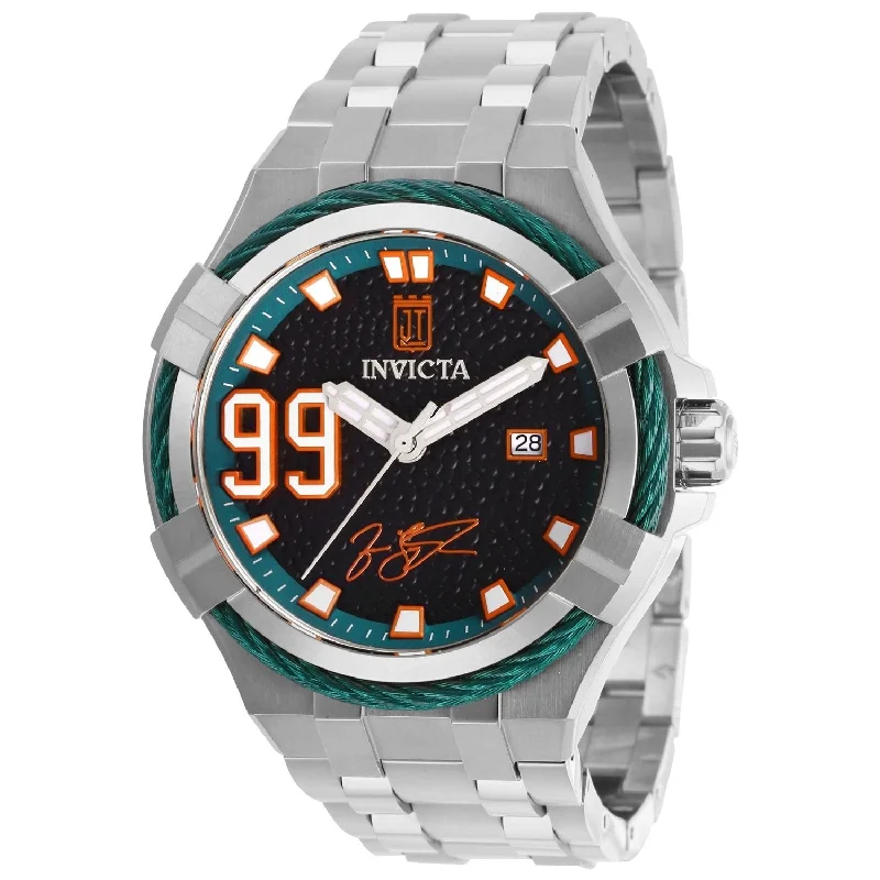 RosInvicta Men's 28525 Jason Taylor Automatic Stainless Steel Watch