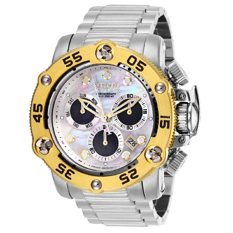 Pure quartz watches-Invicta Men's 28546 Reserve Propeller Stainless Steel Watch