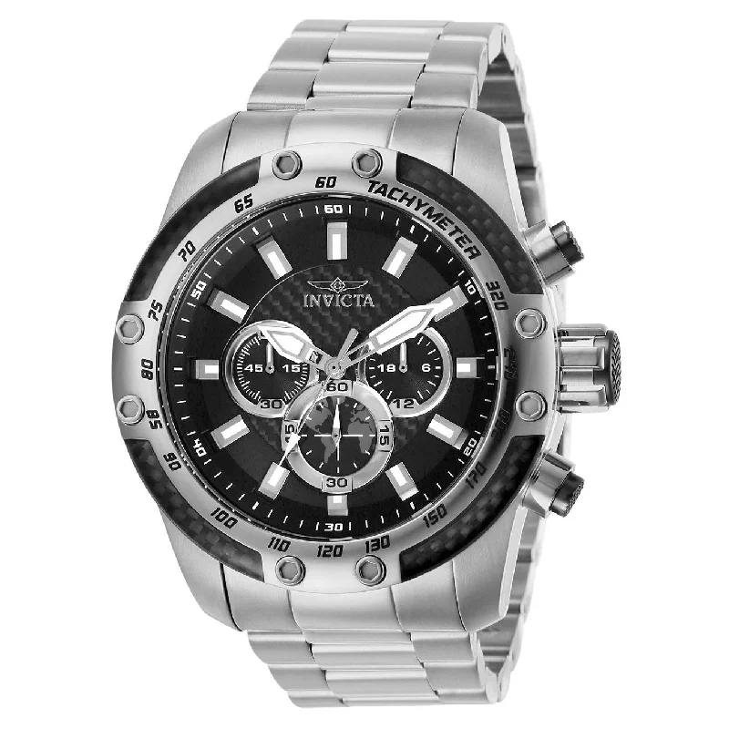 Lustrous gold watches-Invicta Men's 28657 Stainless Steel Watch