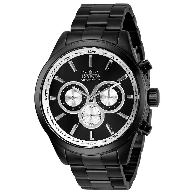 RosInvicta Men's 29171 Specialty Black Stainless Steel Watch