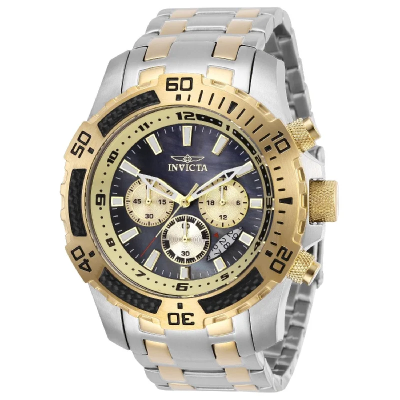 Spinel face watches-Invicta Men's 29288 Speedway Gold-Tone Stainless Steel Watch