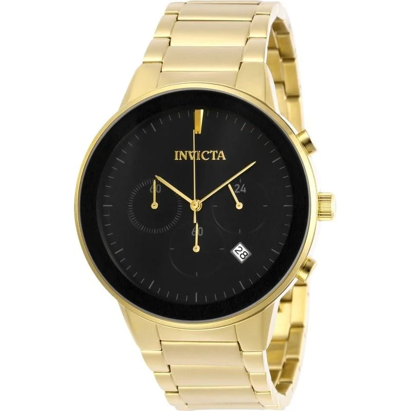 Regal diamond watches-Invicta Men's 29480 Specialty Gold-Tone Stainless Steel Watch