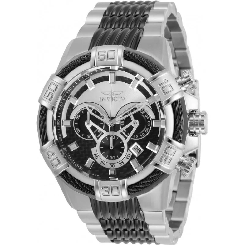 Wide band watches-Invicta Men's 29569 Bolt Stainless Steel Watch