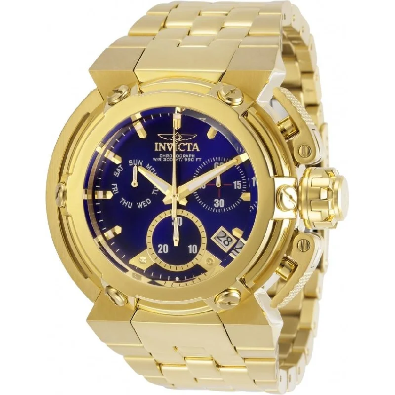 RosInvicta Men's 29638 Coalition Forces Gold-Tone Stainless Steel Watch