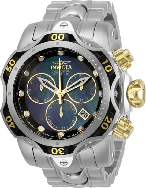 Shiny silver watches-Invicta Men's 29640 Venom Venom Silver Watch