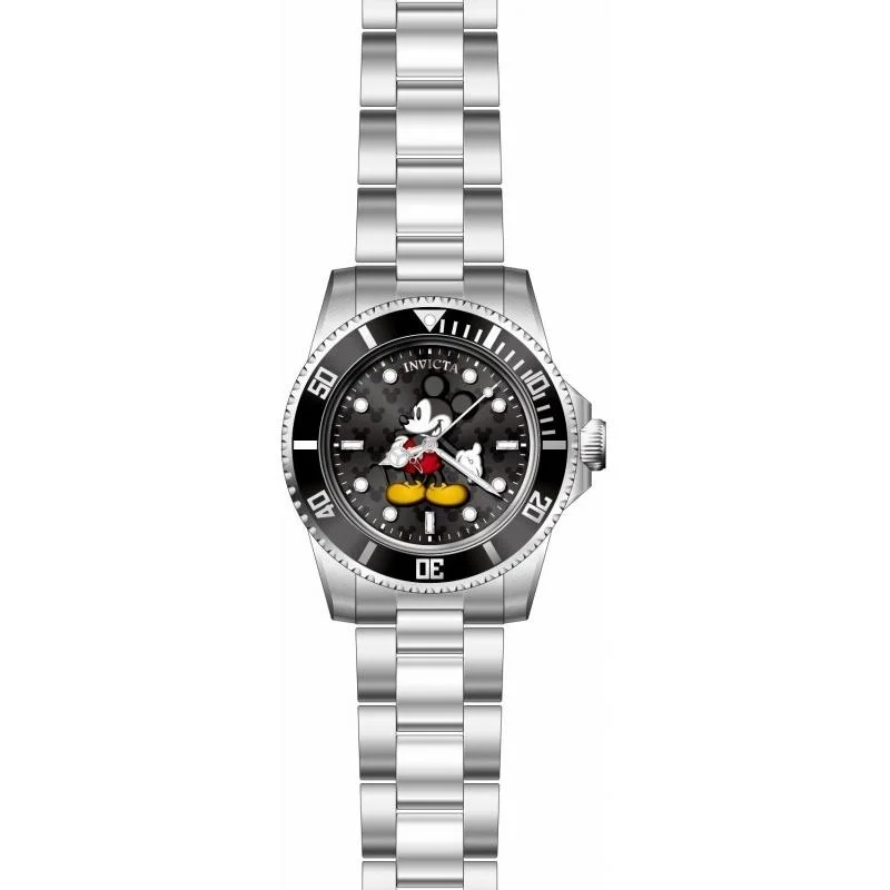 Fine bracelet watches-Invicta Men's 29669 Disney Mickey Mouse Stainless Steel Watch