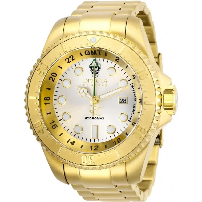 Lustrous gold watches-Invicta Men's 29729 Hydromax Reserve Stainless Steel Watch