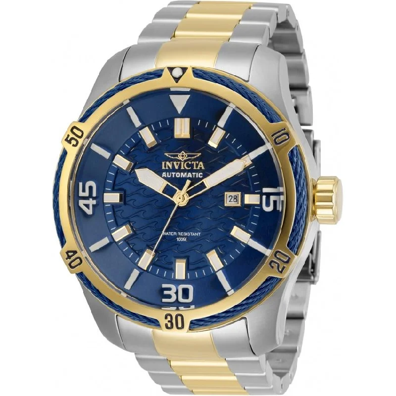 Sport waterproof watches-Invicta Men's 29815 Bolt Automatic Gold-Tone and Silver Stainless Steel Watch