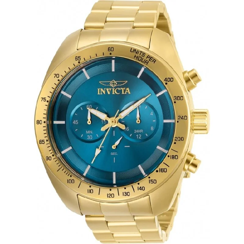 Bold analog watches-Invicta Men's 30033 Speedway Stainless Steel Watch