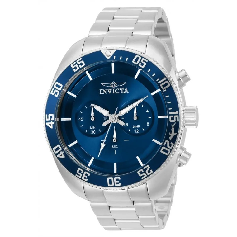 Worn style watches-Invicta Men's 30055 Pro Diver Stainless Steel Stainless Steel Watch