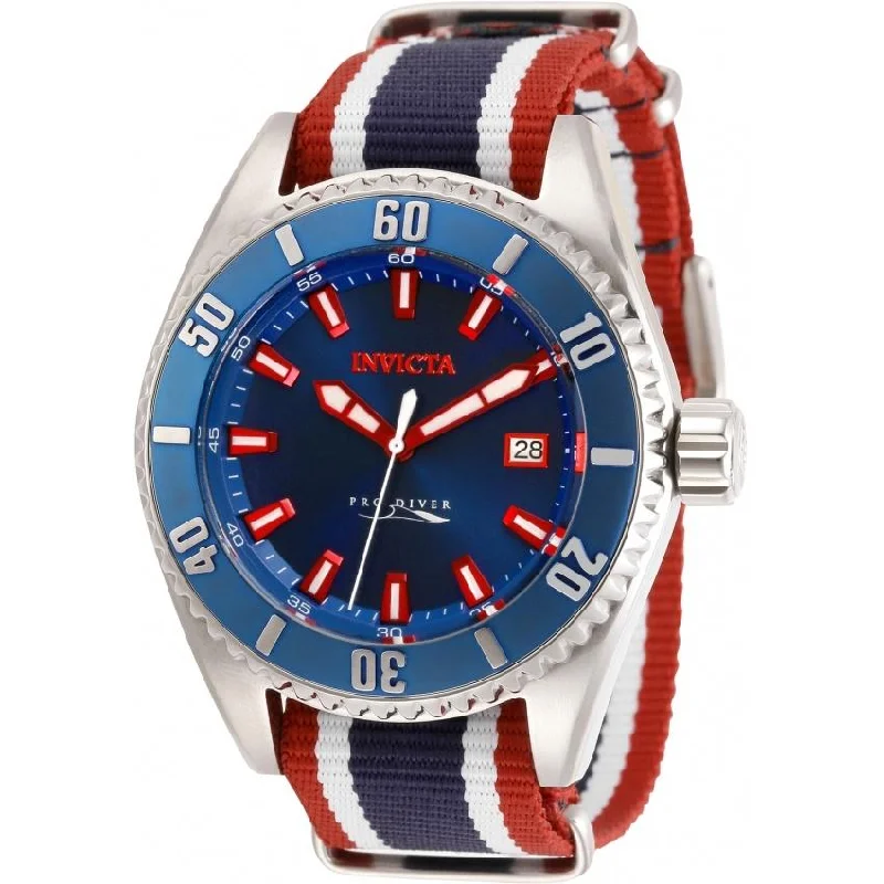 Bold analog watches-Invicta Men's 30090 Pro Diver Automatic Multi Stainless Steel Watch