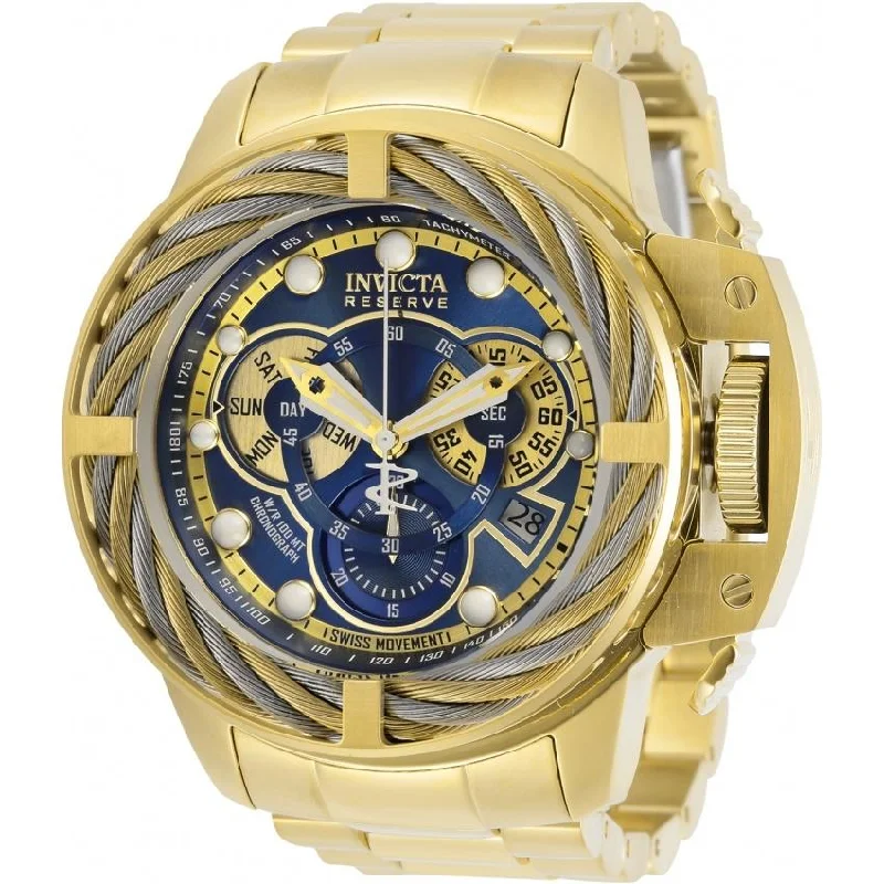 Flex band watches-Invicta Men's 30128 Reserve Stainless Steel Watch