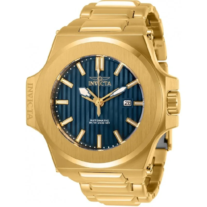 Cedar wood watches-Invicta Men's 30135 Akula Automatic Gold-Tone Stainless Steel Watch