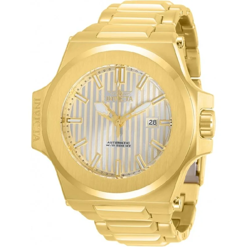 Mesh face watches-Invicta Men's 30136 Akula Automatic Gold-Tone Stainless Steel Watch