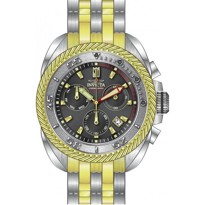 Retro strap watches-Invicta Men's 30205 Jason Taylor Stainless Steel Watch